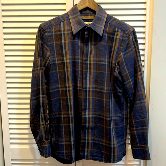 Dress shirt - quality cotton - limited edition- check/grid pattern - Picture 1 of 3
